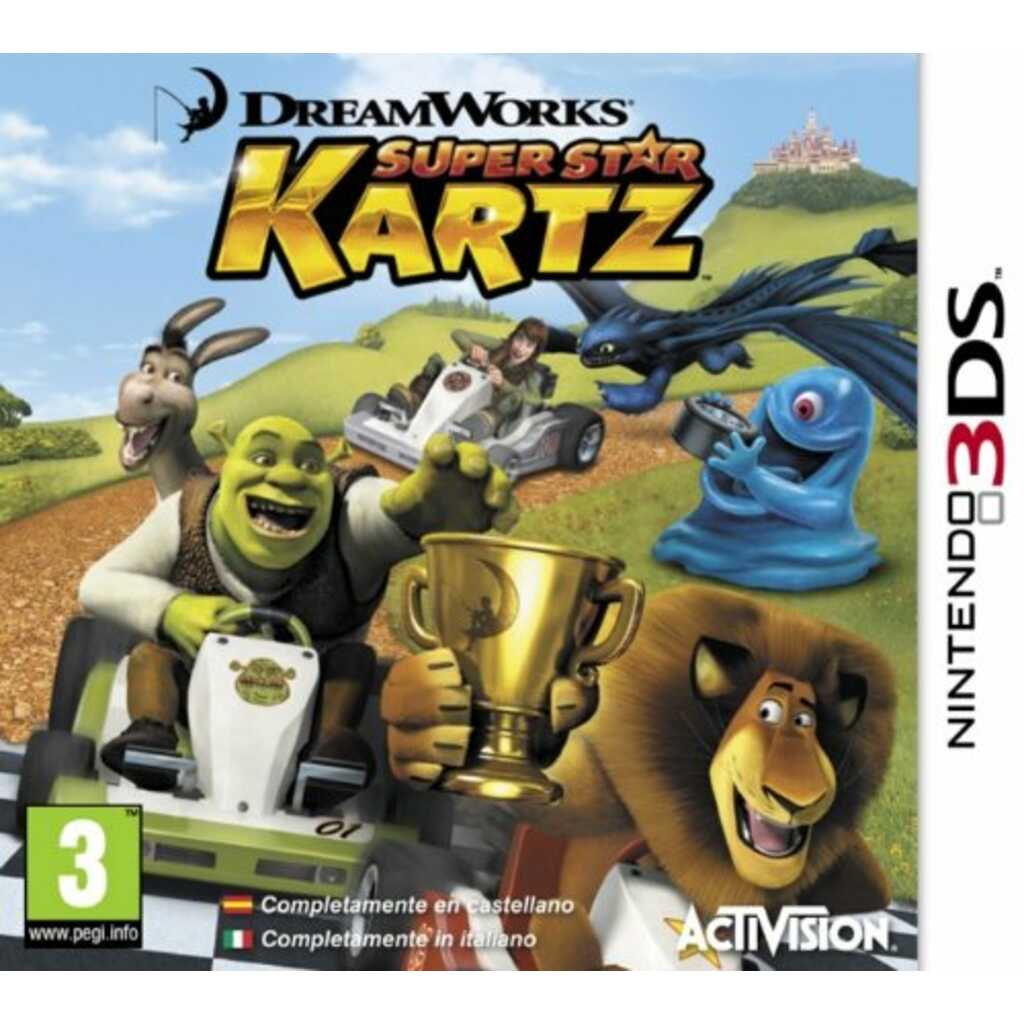 N3DS DREAMWORKS SUPERSTAR KARTZ