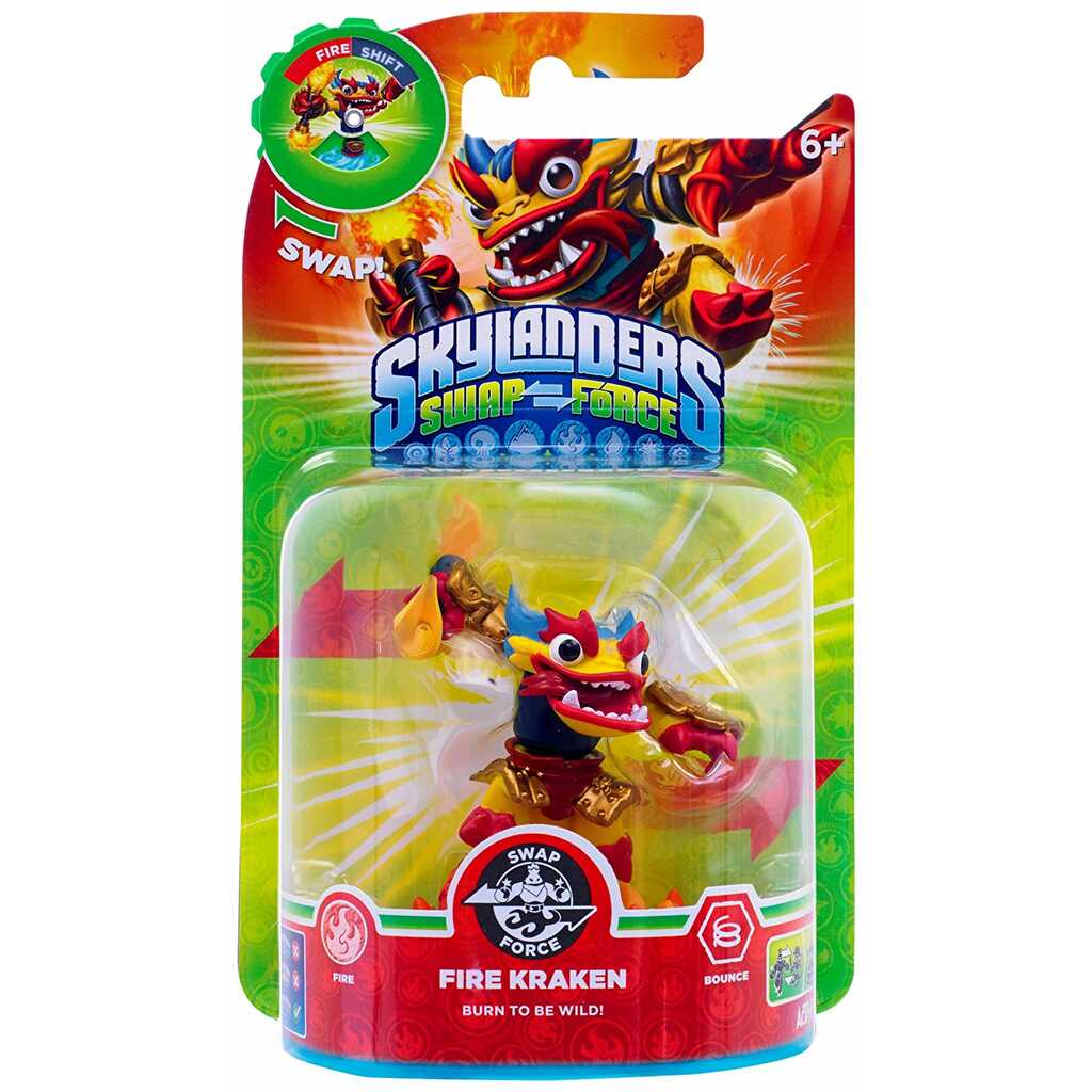 FIGURA SKYLANDERS SWAP FORCE FIRE KRAKEN