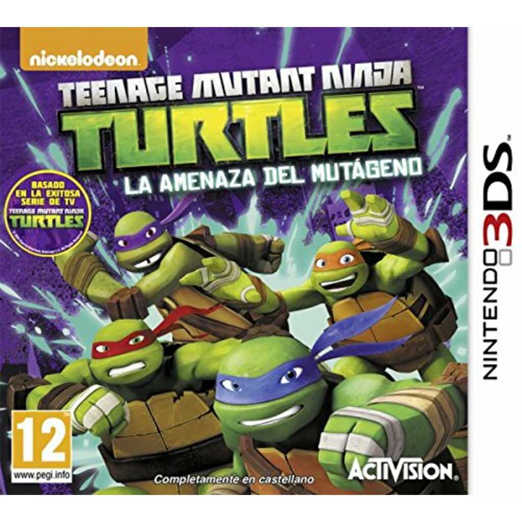N3DS TMNT LA AMENAZA DEL MUTAGENO