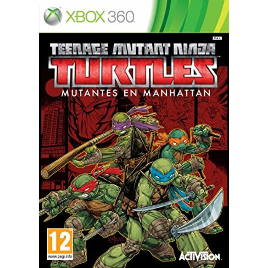 X360 TEENAJE MUTANT NINJA TURTLES MUTANTES MANHATT