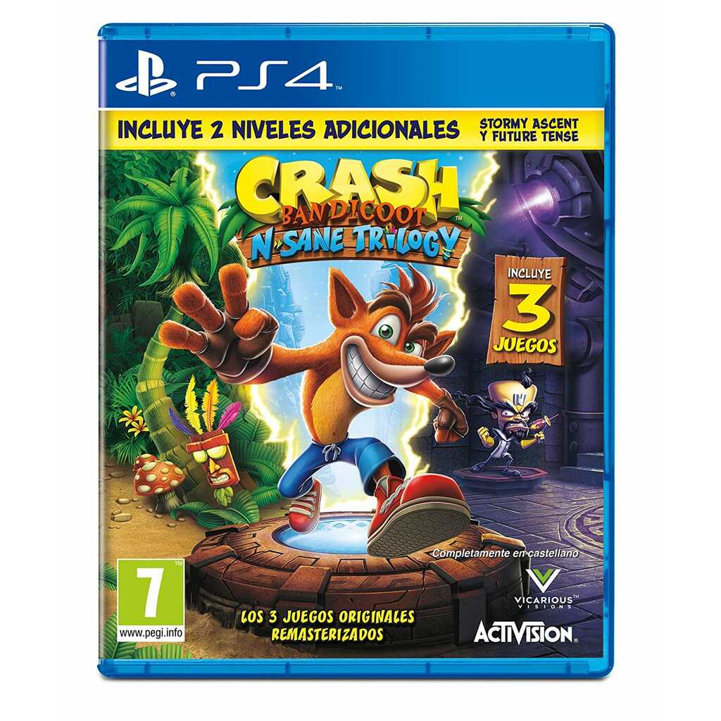 PS4 CRASH BANDICOOT N SANE TRILOGY 2.0 (PROMO)