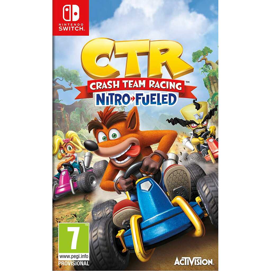 SWITCH CRASH TEAM RACING NITRO FUELED (PROMO)