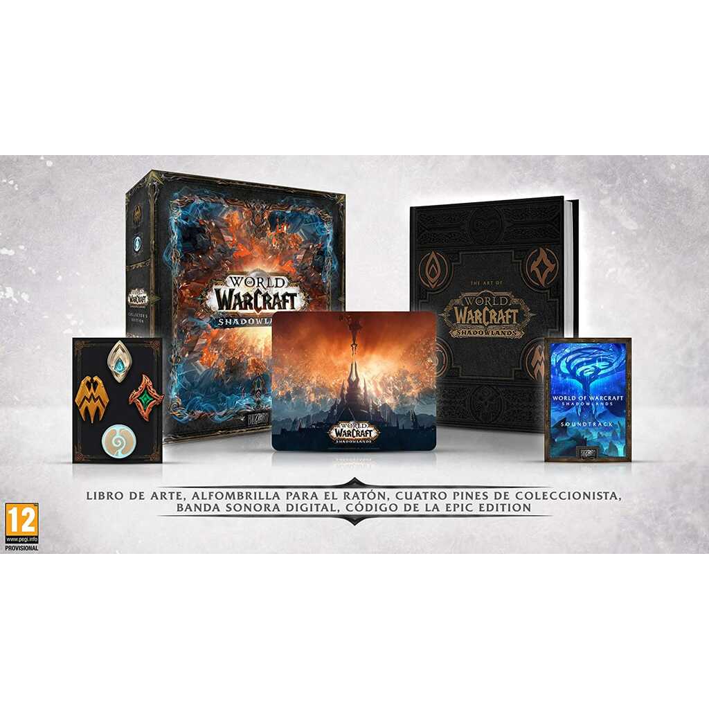 PC WORLD OF WARCRAFT SHADOWLANDS COLECCIONISTA