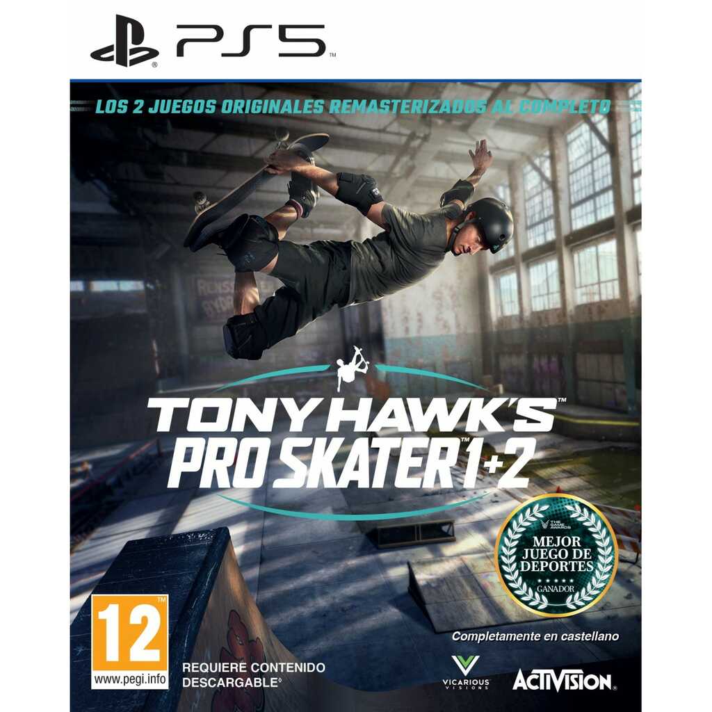 PS5 TONY HAWKS PRO SKATER 1+2