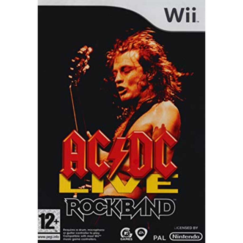 WII ROCK BAND AC/DC LIVE