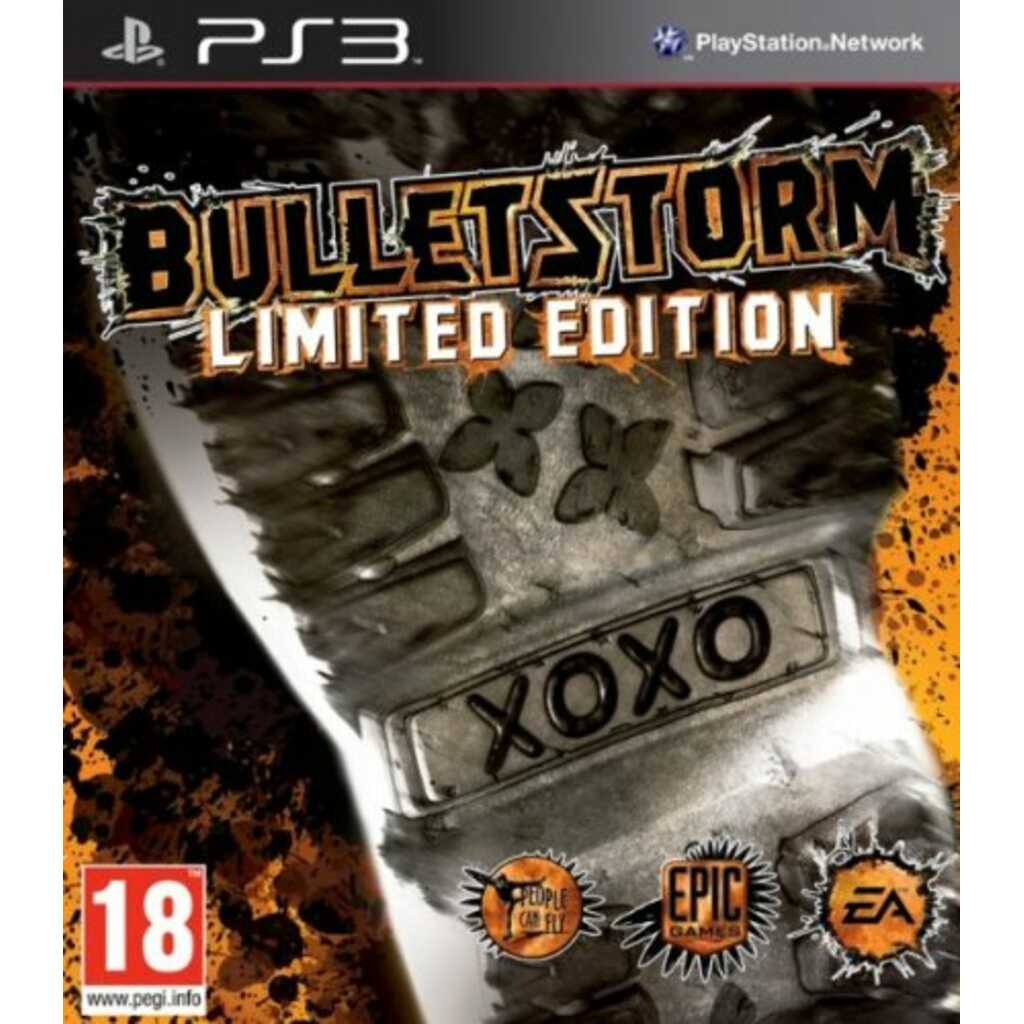 PS3 BULLETSTORM LIMITED EDITION