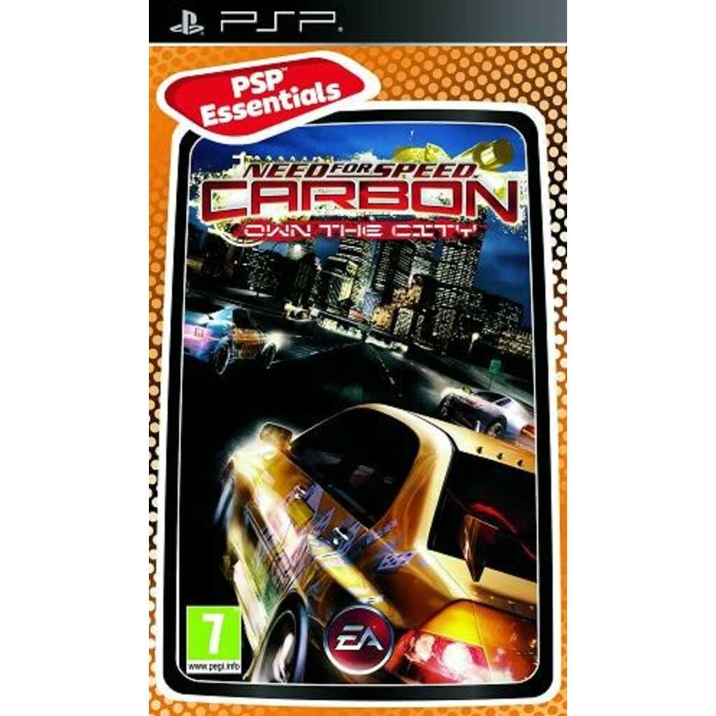 PSP NEED FOR SPEED CARBONO DOMINA CIUDAD ESSENTIAL