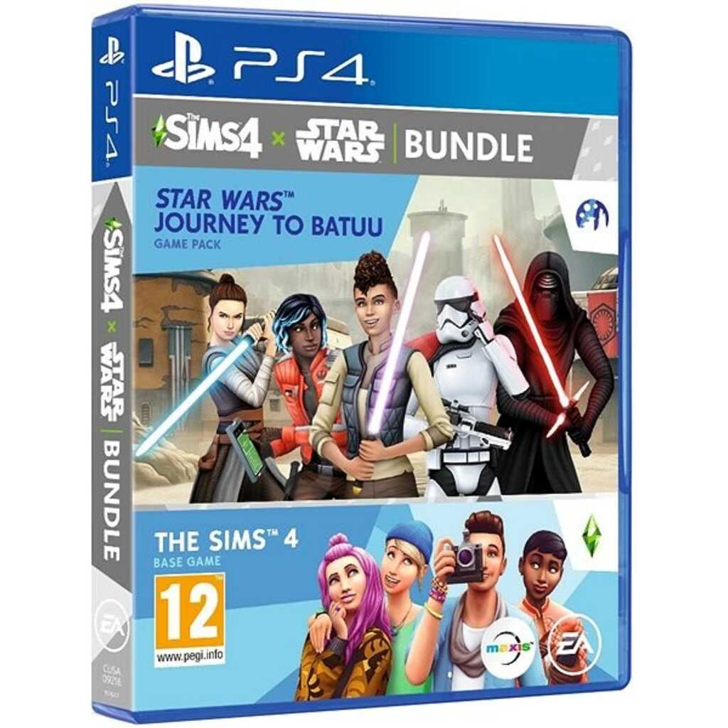 PS4 LOS SIMS 4 + STAR WARS VIAJE A BATUU