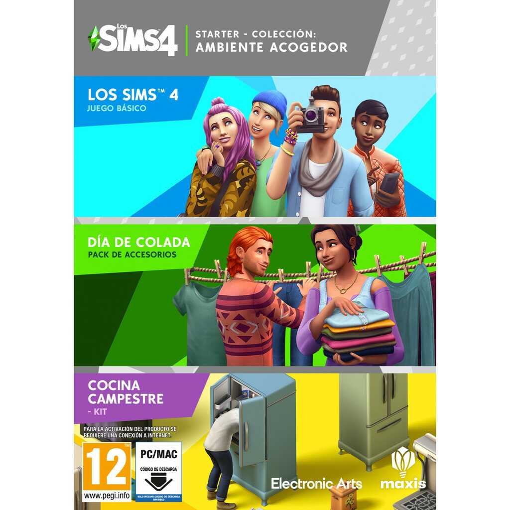 PC LOS SIMS 4 AMBIENTE ACOGEDOR