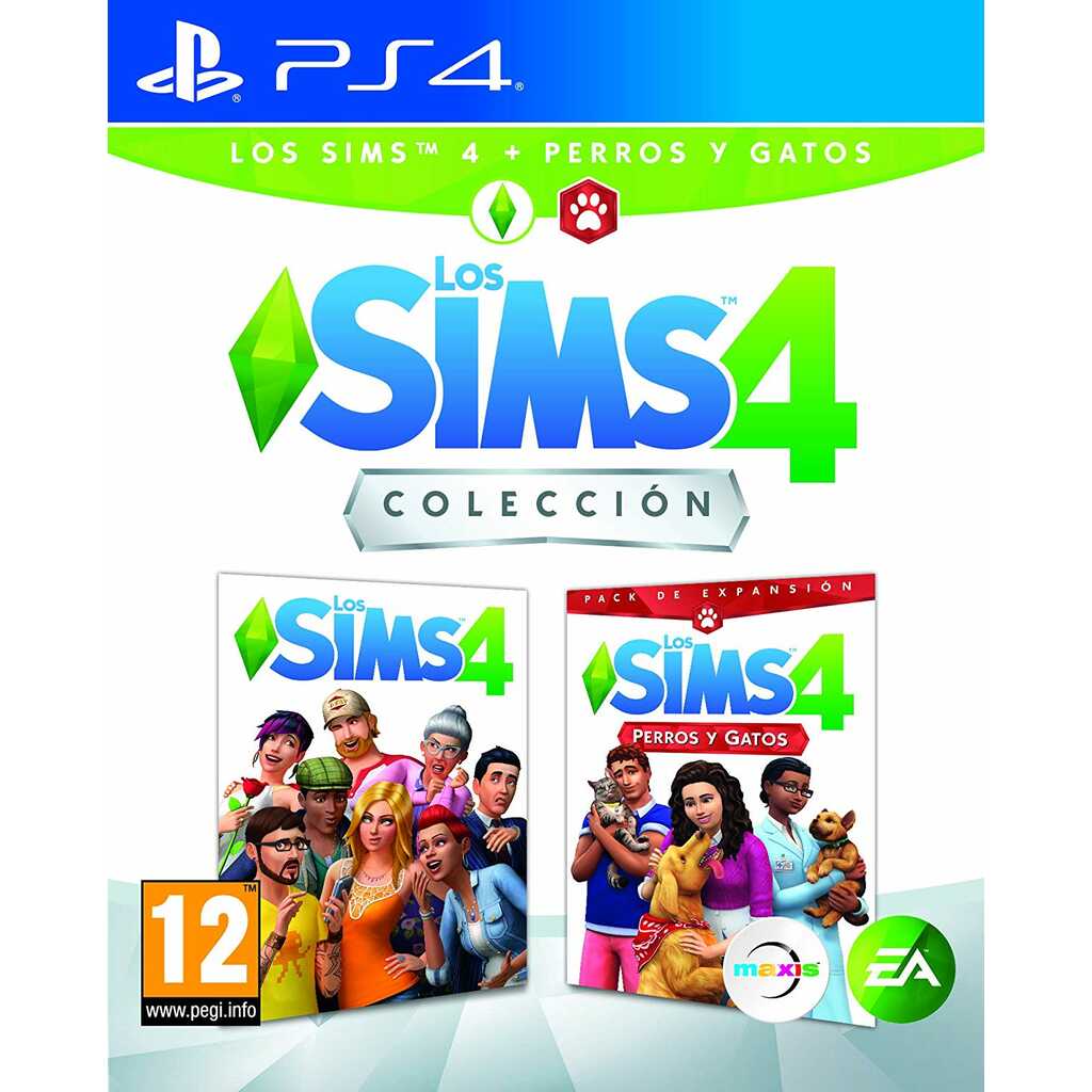 PS4 LOS SIMS 4 + PERROS Y GATOS