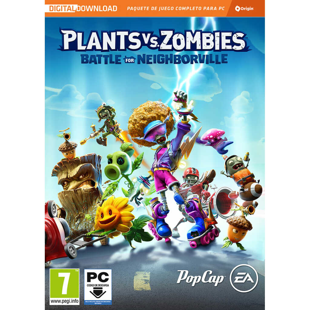 PC PLANTS VSS ZOMBIES: BATTLE FOR NEIGHBORVILLE