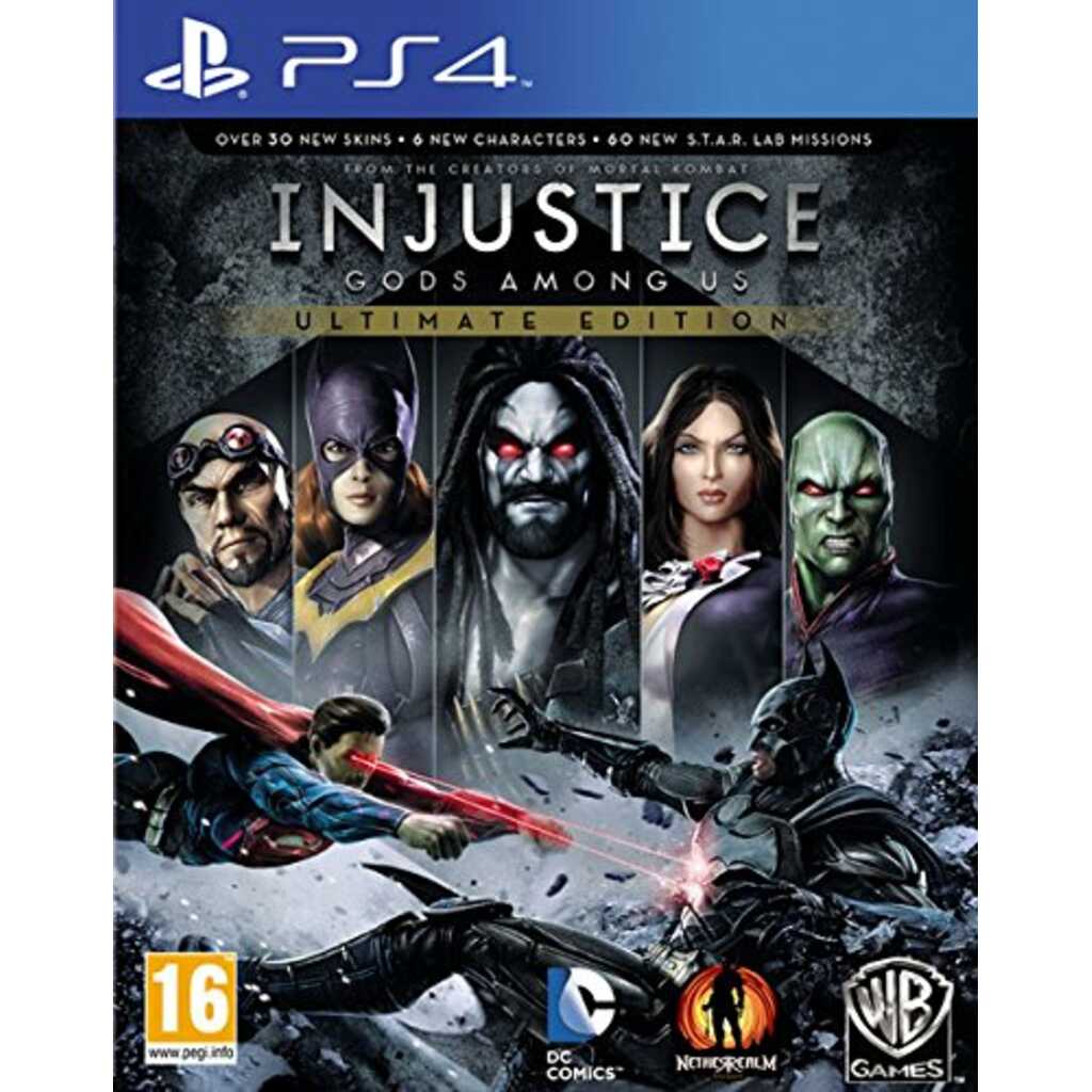 PS4 INJUSTICE GODS AMONG US ULTIMATE EDITION
