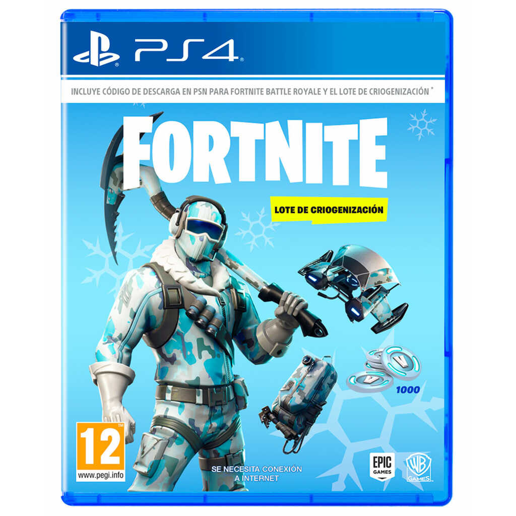 PS4 FORTNITE: LOTE DE CRIOGENIZACION