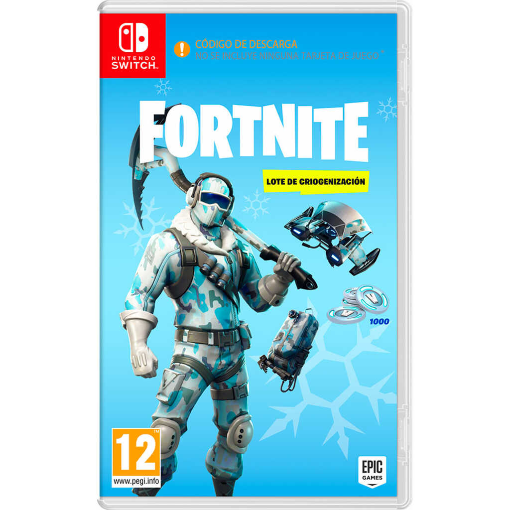 SWITCH FORTNITE: LOTE DE CRIOGENIZACION
