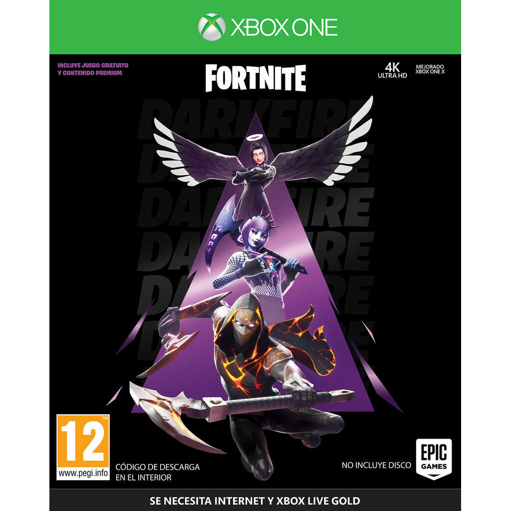 XBOXONE FORTNITE LOTE FUEGO OSCURO