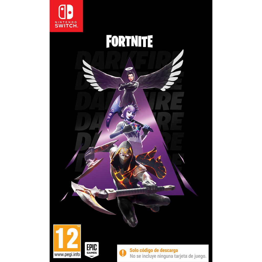 SWITCH FORTNITE LOTE FUEGO OSCURO