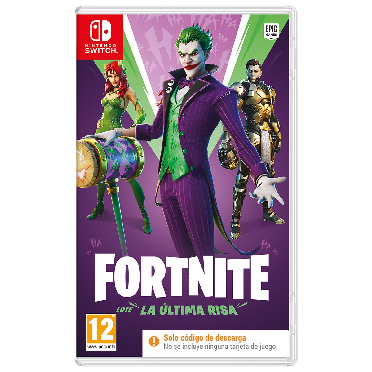 SWITCH FORTNITE LOTE LA ULTIMA RISA