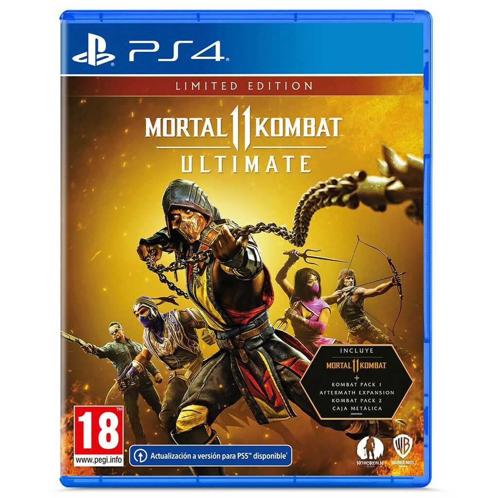 PS4 MORTAL KOMBAT 11 LIMITED EDITION