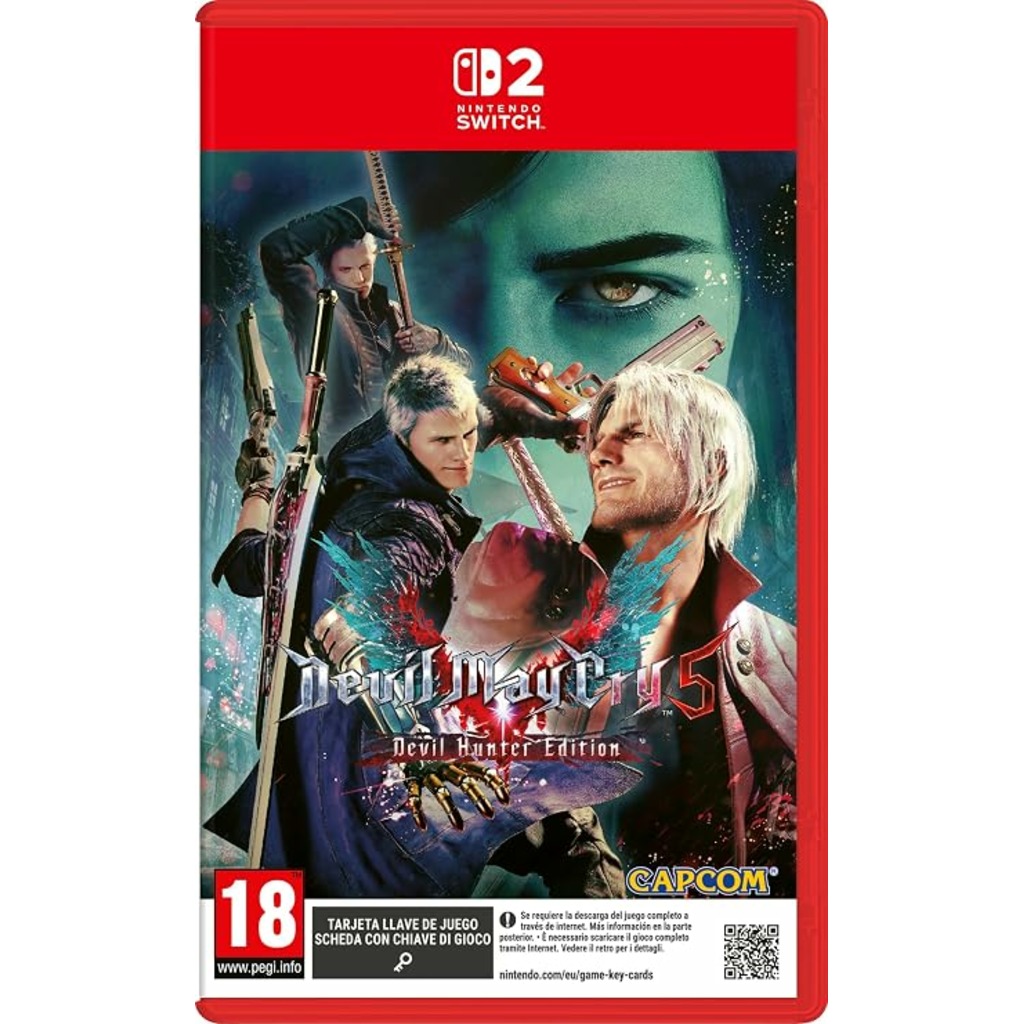 SWITCH2 DEVIL MAY CRY 5 DEVIL HUNTER EDITION