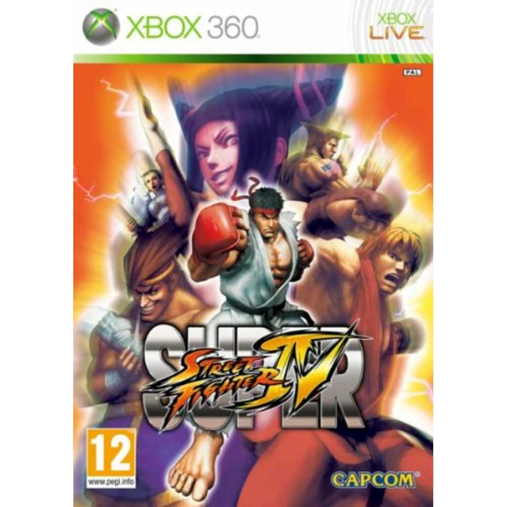 X360 SUPER STREET FIGHTER IV