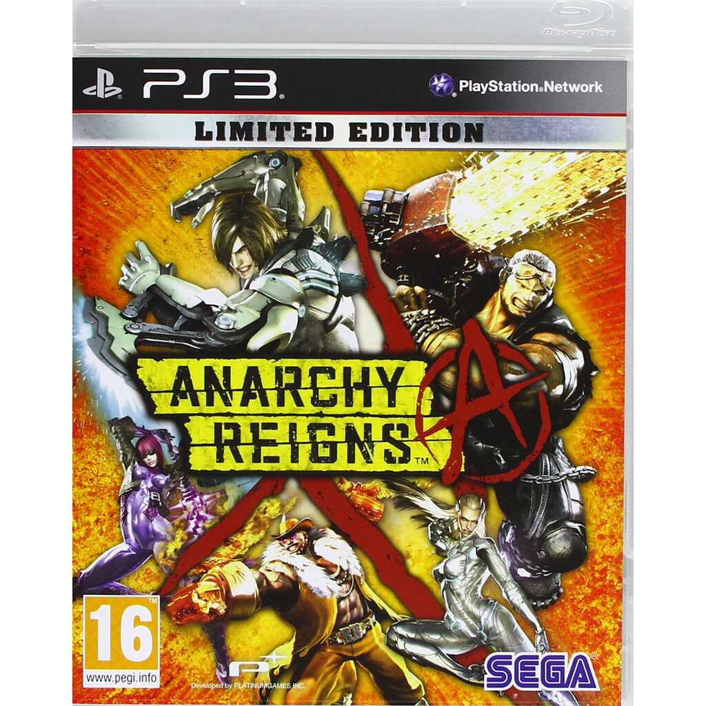 PS3 ANARCHY REIGNS EDICION LIMITADA
