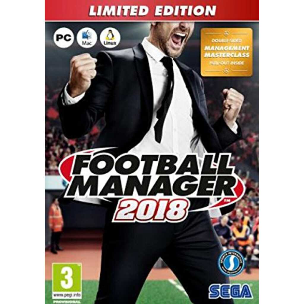 PC FOOTBALL MANAGER 2018 LIMITED EDITION