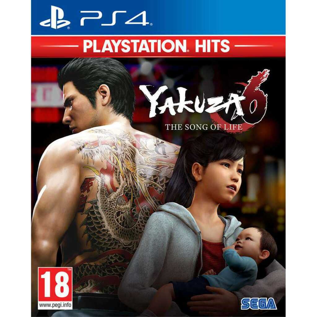 PS4 YAKUZA 6:THE SONG OF LIFE HITS