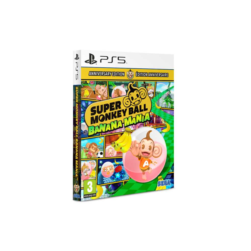 PS5 SUPER MONKEY BALL BANANA MANIA LE PROMO