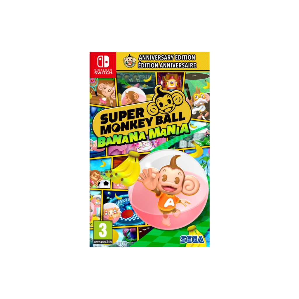 SWITCH SUPER MONKEY BALL BANANA MANIA LE. PROMO