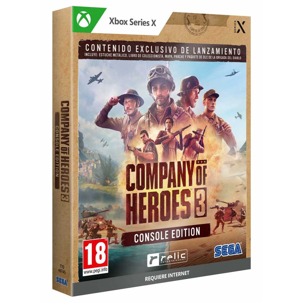 XBOXX COMPANY OF HEROES 3 LIMITED ED. METAL CASE