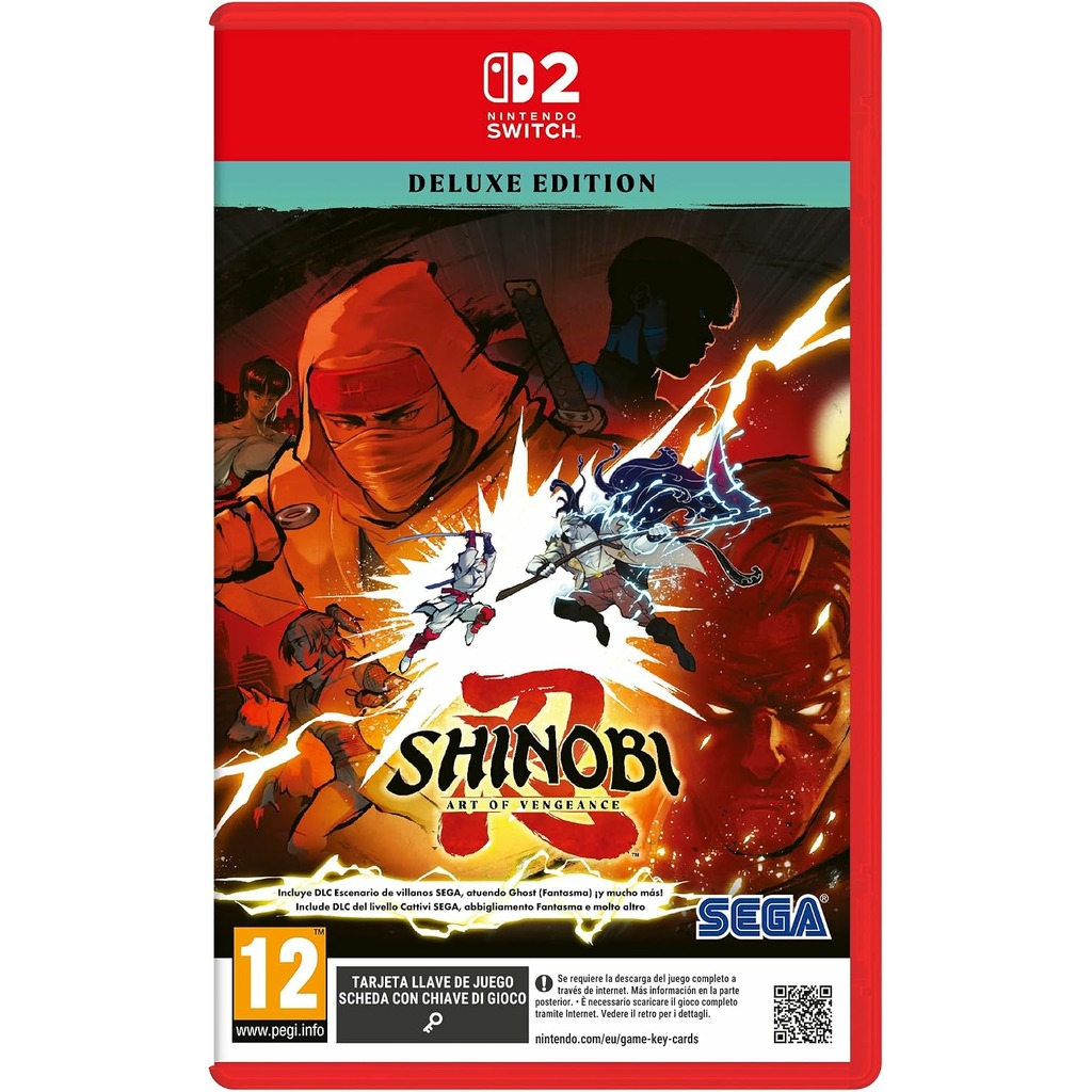 SWITCH2 SHINOBI ART OF VENGEANCE DELUXE EDITION