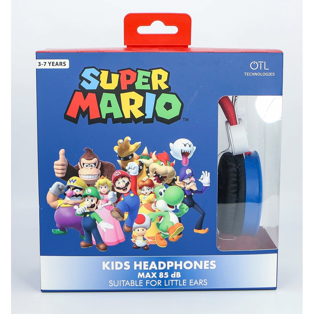 AURICULARES SUPER MARIO & FRIENDS PARA NIÑOS