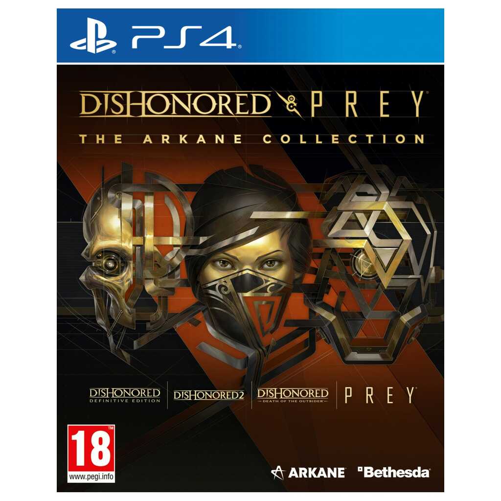 PS4 DISHONORED & PREY THE ARKANE COLLECTION