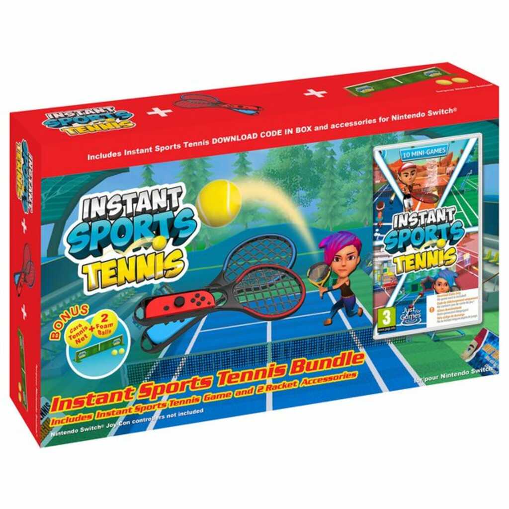 SWITCH INSTANT SPORTS TENNIS + 2 RAQUETAS