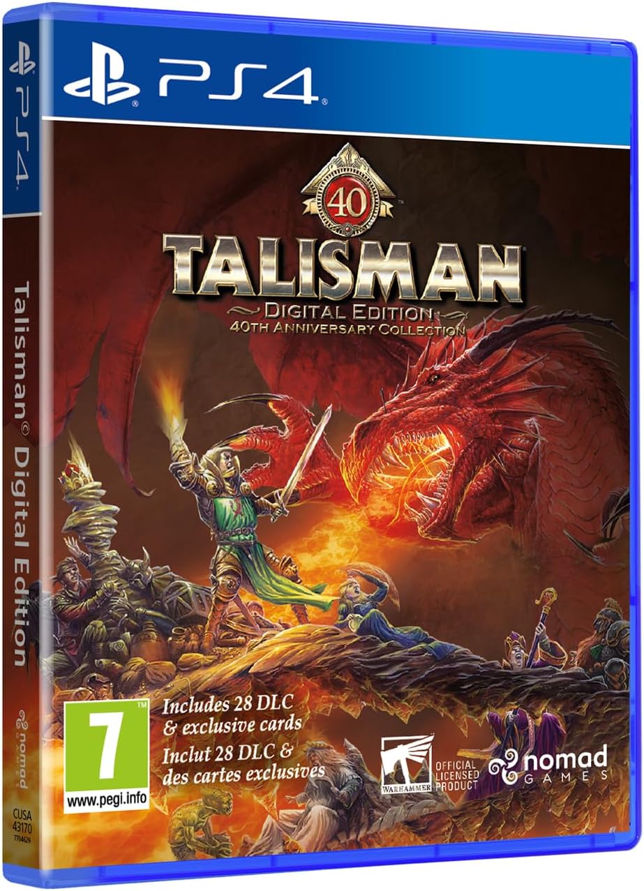 PS4 TALISMAN DIGITAL EDITION - 40TH ANNIVERSARY CO