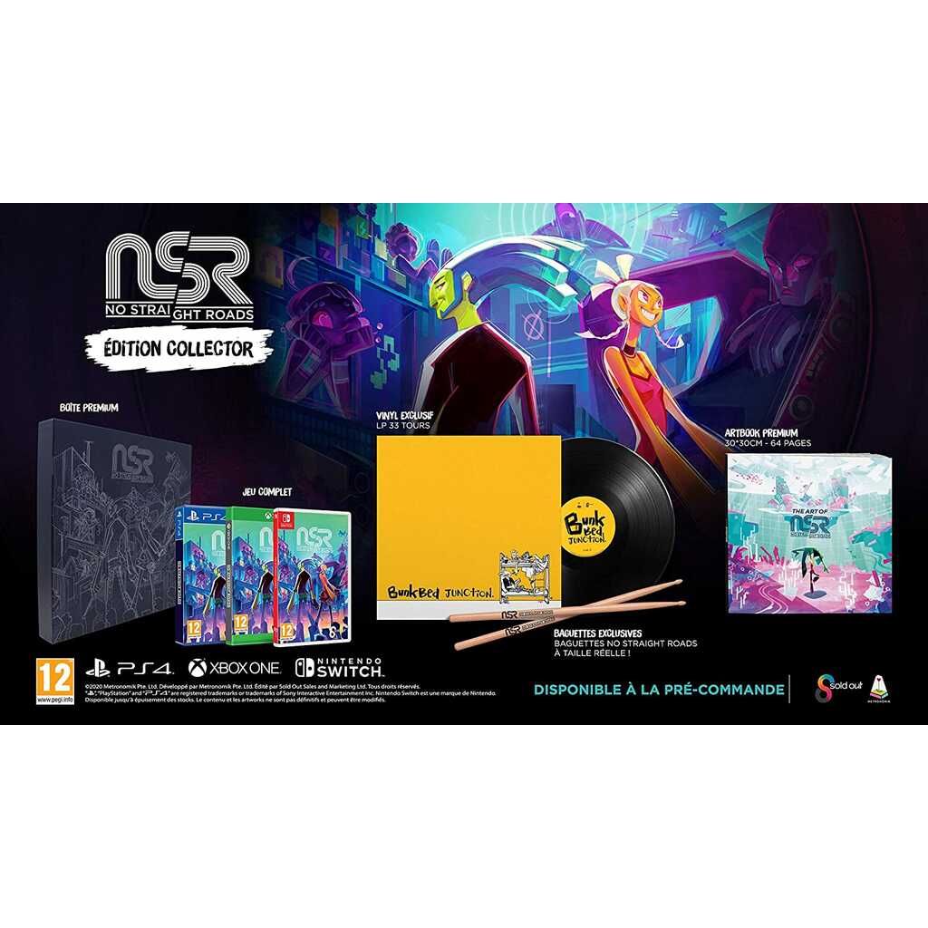 XBOXONE NO STRAIGHT ROADS: COLLECTOR'S EDITION