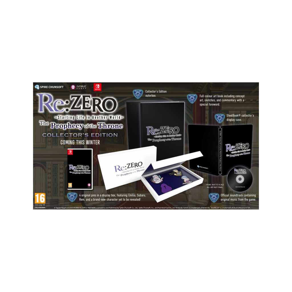 SWITCH RE:ZERO THE PROPHECY OF THE THRONE LIMITED