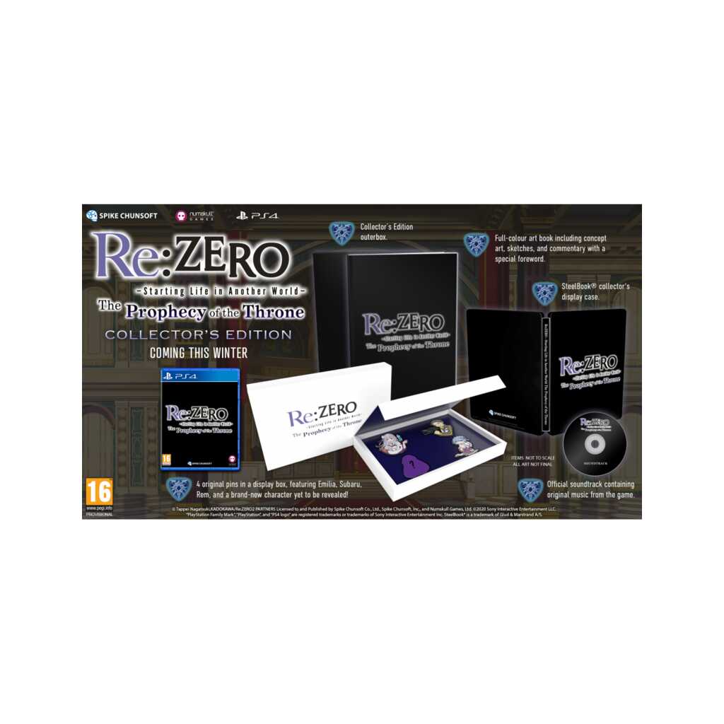 PS4 RE:ZERO - THE PROPHECY OF THE THRONE LIMITED