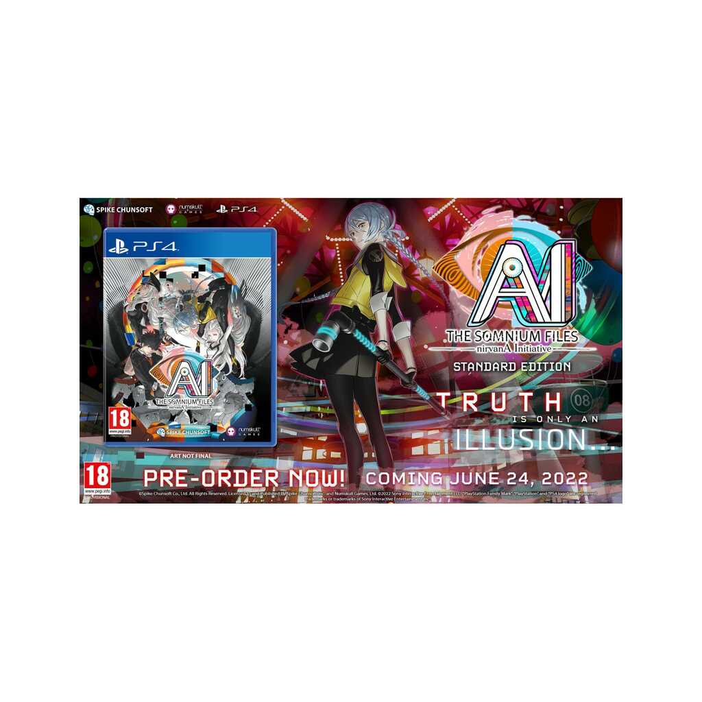 PS4 AI THE SOMNIUM FILES NIRVANA INITIATIVE
