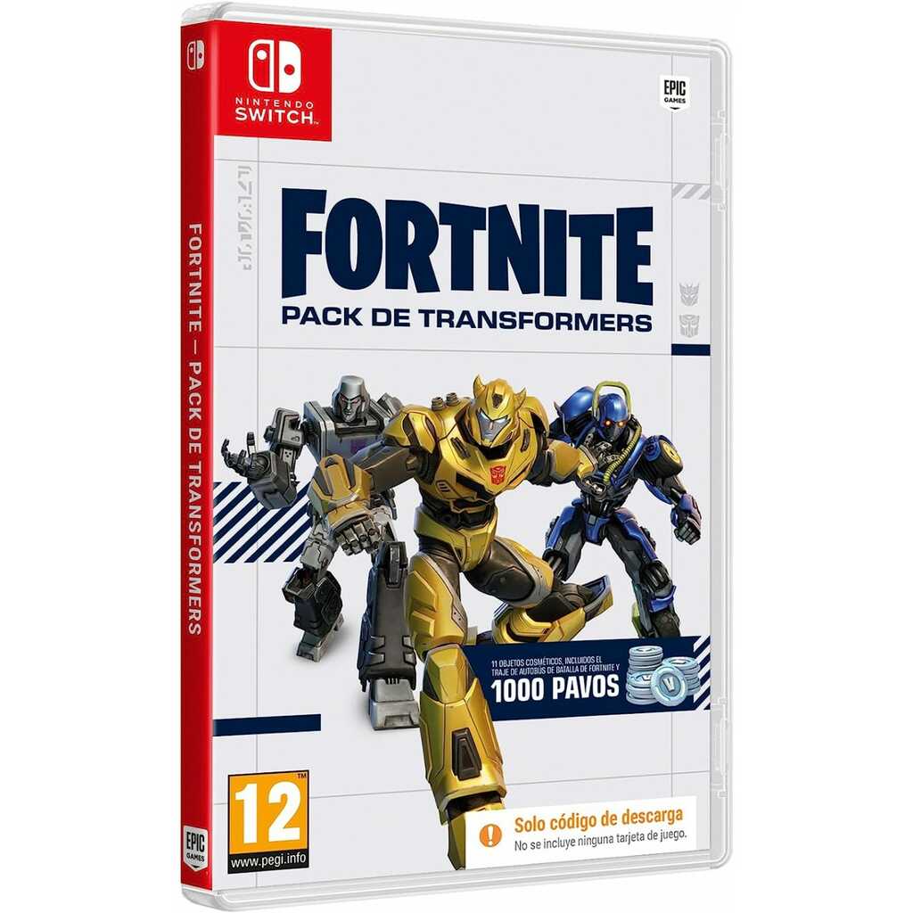 SWITCH FORTNITE PACK DE TRANSFORMERS