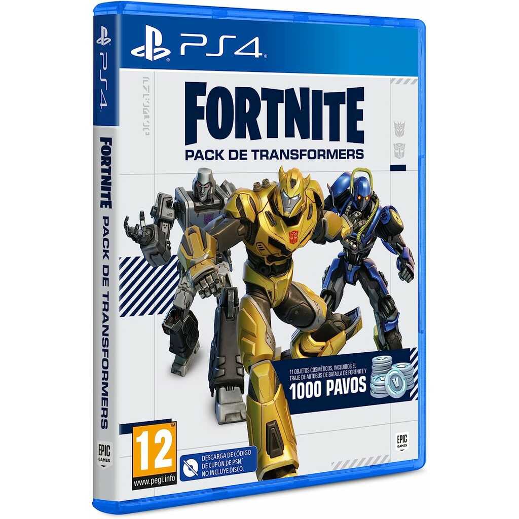 PS4 FORTNITE PACK DE TRANSFORMERS