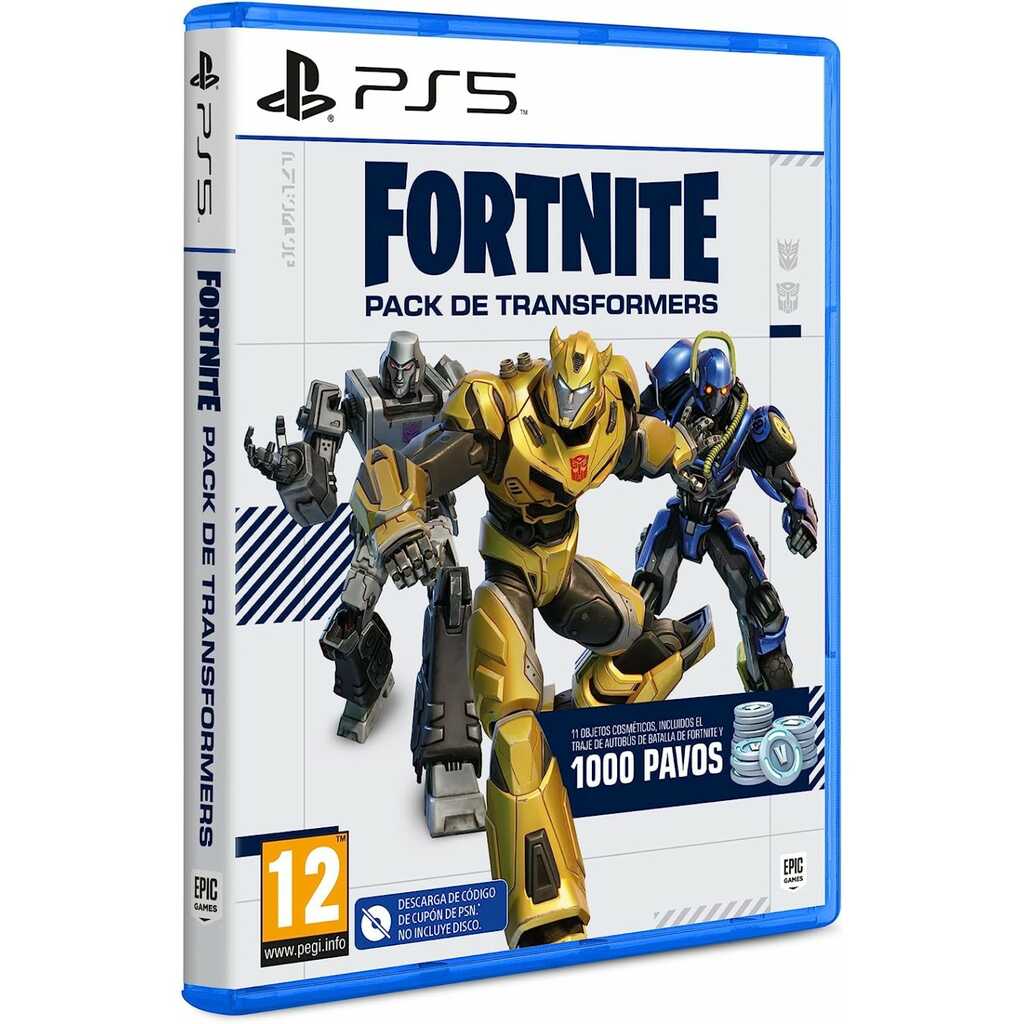 PS5 FORTNITE PACK DE TRANSFORMERS