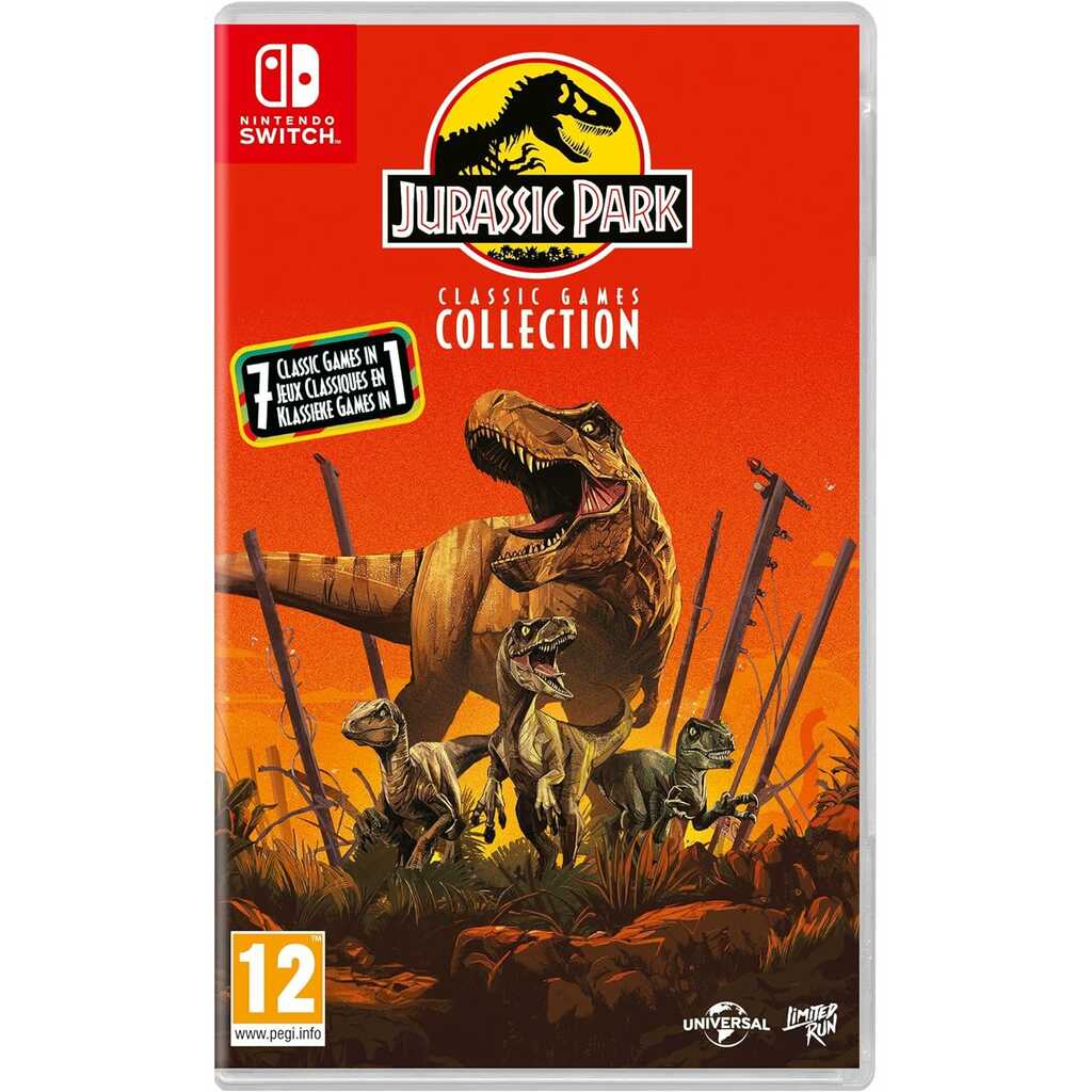 SWITCH JURASSIC PARK CLASSIC GAMES COLLECTION