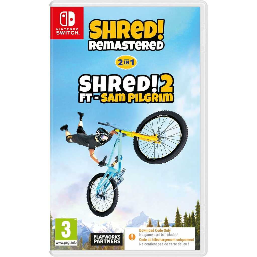SWITCH SHRED! REMASTERED - 2 IN 1 - SHRED! 2 FT SA
