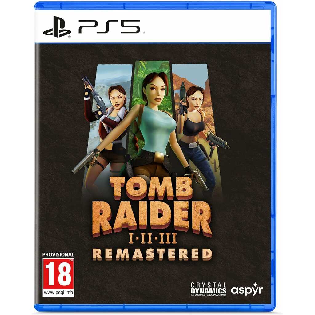 PS5 TOMB RAIDER I-III REMASTERED ST. LARA CROFT