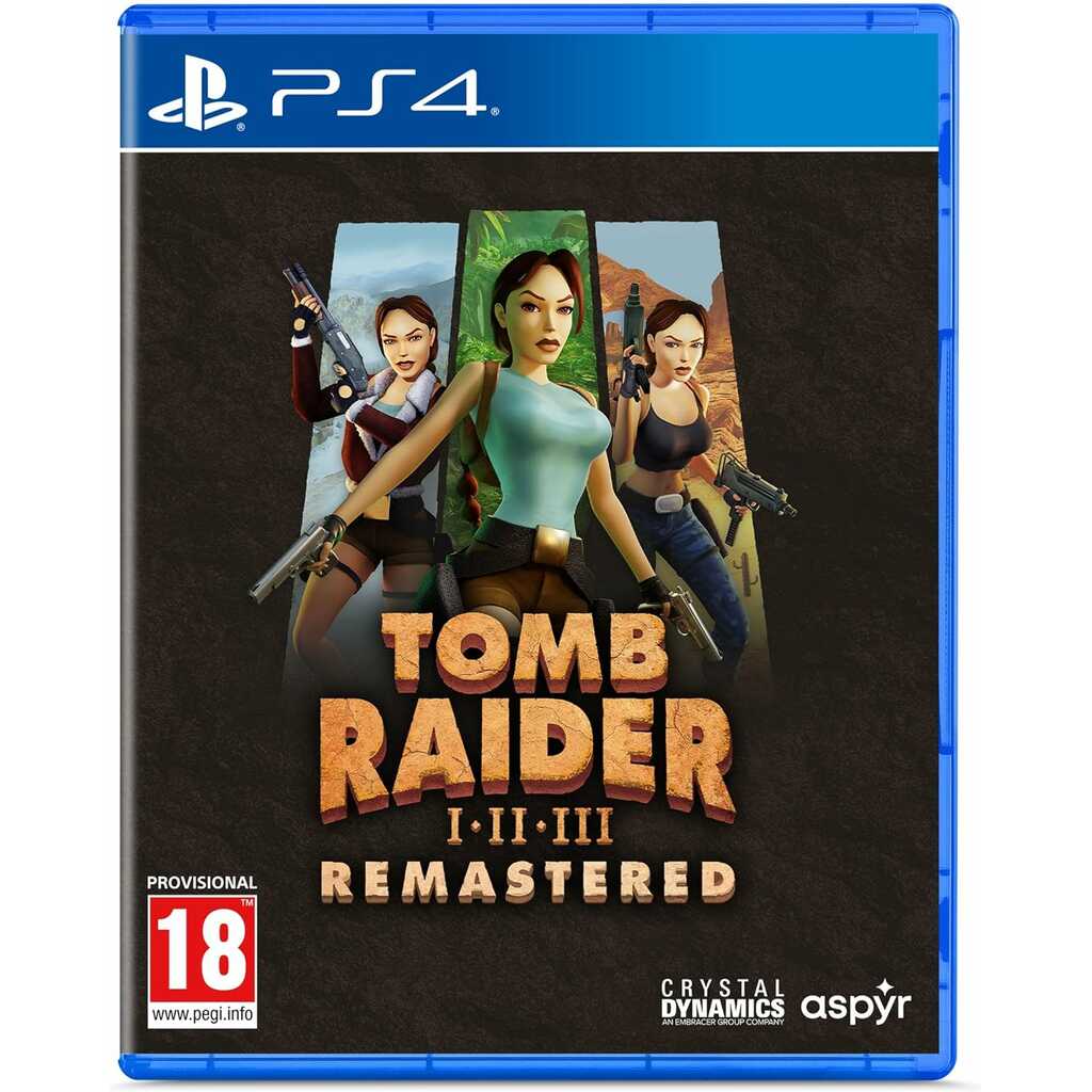 PS4 TOMB RAIDER I-III REMASTERED STARR. LARA CROFT