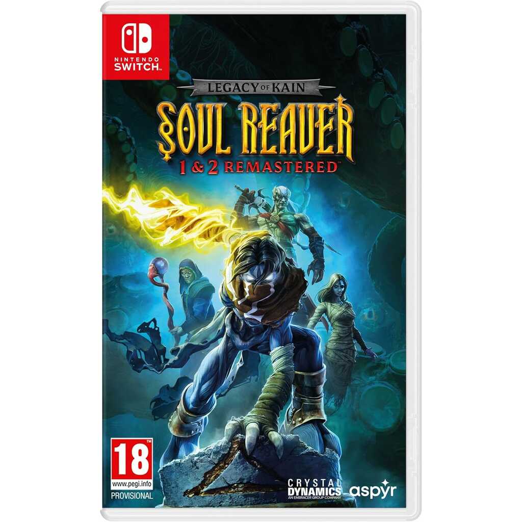 SWITCH LEGACY OF KAIN SOUL REAVER 1&2 REMASTERED