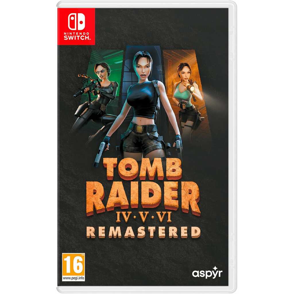SWITCH TOMB RAIDER IV-VI REMASTERED STARRING LARA