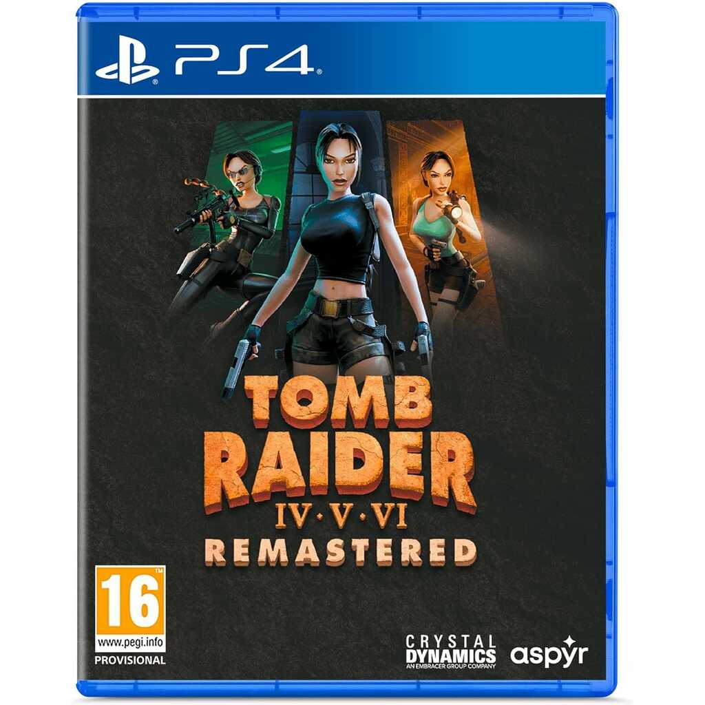 PS5 TOMB RAIDER IV-VI REMASTERED STARRING LARA CRO