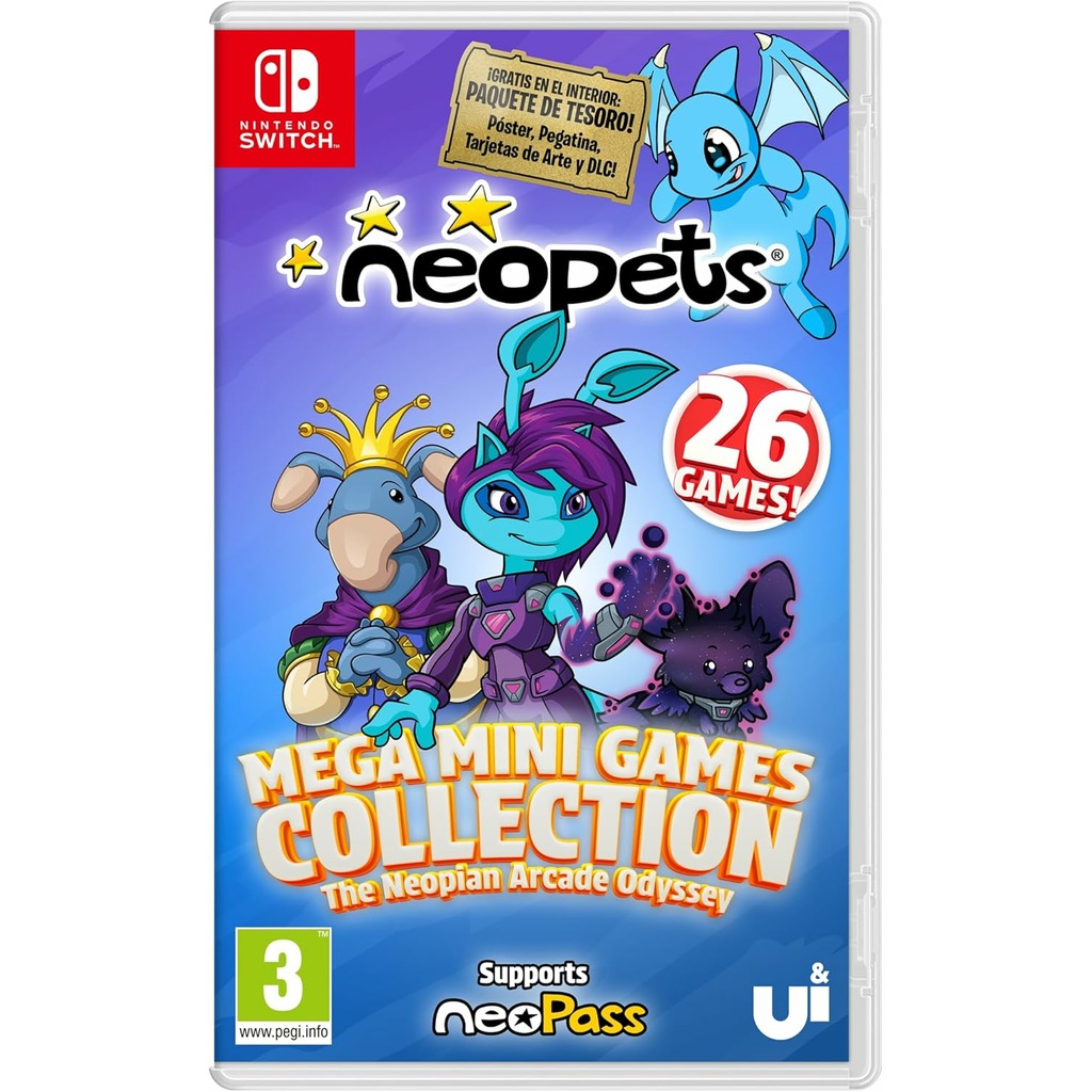 SWITCH NEOPETS - MEGA MINI GAMES COLLECTION - THE
